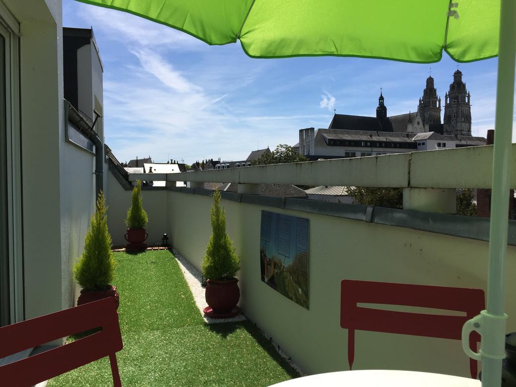 Loire Terrasse Lägenhet Tours Exteriör bild